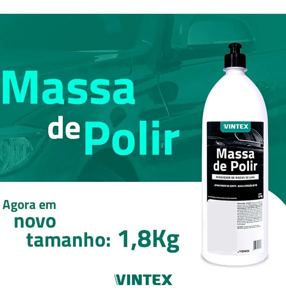 MASSA DE POLIR VINTEX 1.8K galeria 2