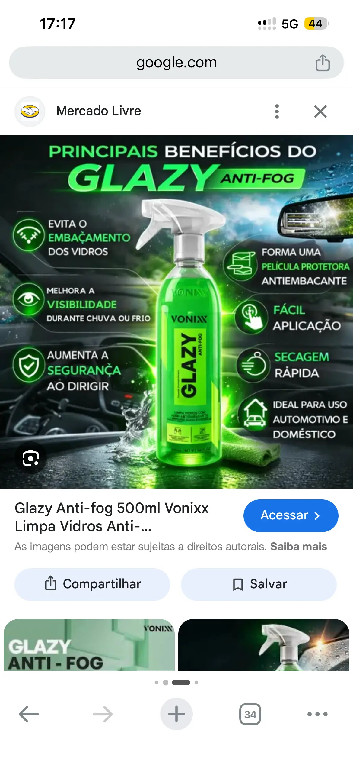 GLAZY ANTI-FOG 500Ml galeria 2